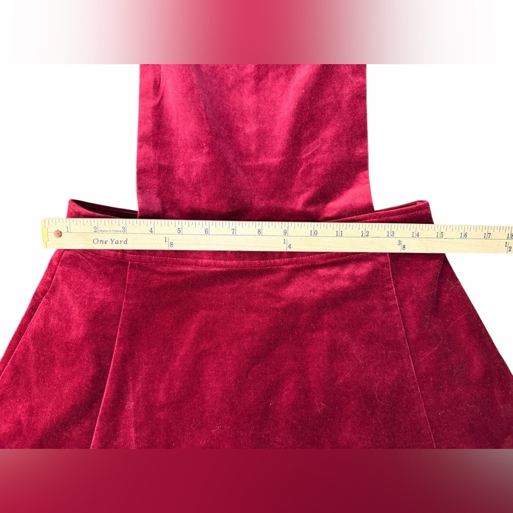 Modcloth ModCloth Cupcake Consultant Velvet Red - Picture 7 of 10